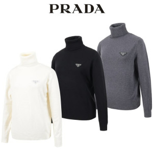 PRADA 프라다 목폴라 니트