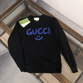 GUCCI 구찌 스마일 프린팅 맨투맨