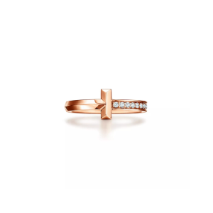 ★(판매완료)★ TIFFANY&CO 티파니앤코 T1 파베 링 국내배송건