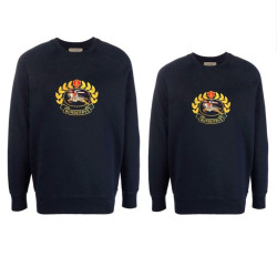 BURBERRY 버버리 크레스트 로고 풀자수 커플 맨투맨