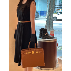 ●에르메스 버킨 35 토고 골드 금장하드웨어●