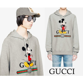 GUCCI 구찌 디즈니 미키마우스 커플 후드티