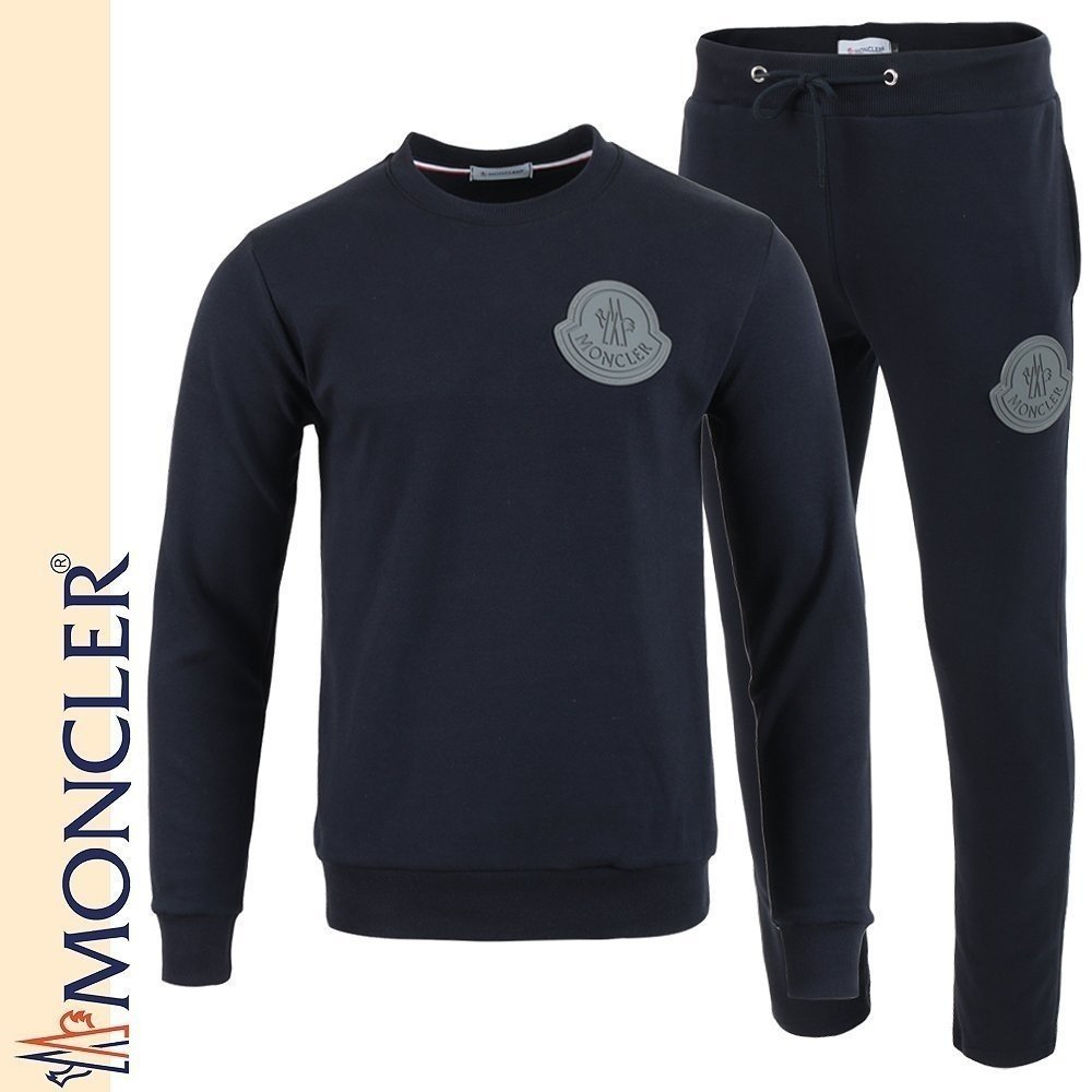 MONCLER 몽클레어 빅 로고 맨투맨 셋업 2COLOR