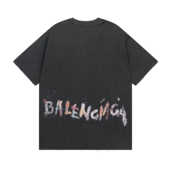 BALENCIAGA 발렌시아가 3255 네일 폴리쉬 구제 워싱 반팔