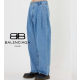 BALENCIAGA 발렌시아가 데님 와이드 핀턱 팬츠 2COLOR