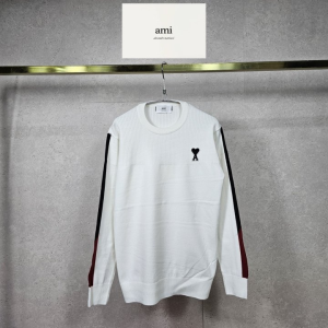 AMI 아미 사이드 라인 니트 2COLOR