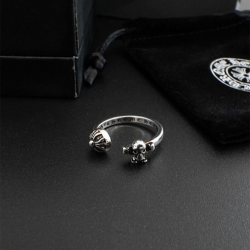 CHROME HEARTS 크롬하츠 포티 헤리스티 크로스 버블검 링 (13247)