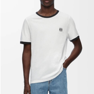 LOEWE 로에베 아나그램 코튼 클래식 핏 반팔