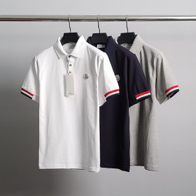 MONCLER 몽클레어 소매삼선 PK 반팔 카라티