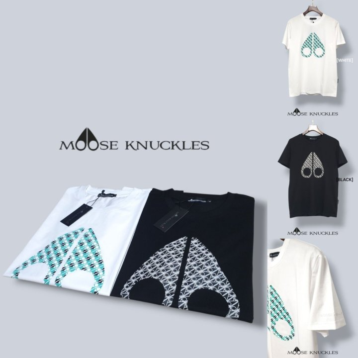 MOOSE KNUCKLES 무스너클 시그니처 반팔티