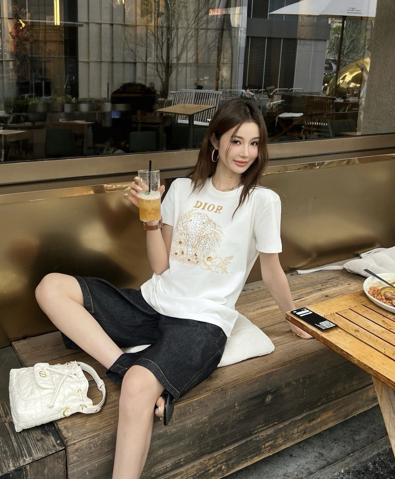 DIOR 디올 크래프트 티셔츠