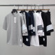 THOM BROWNE 톰브라운 사선완장 트레이닝 반팔 세트