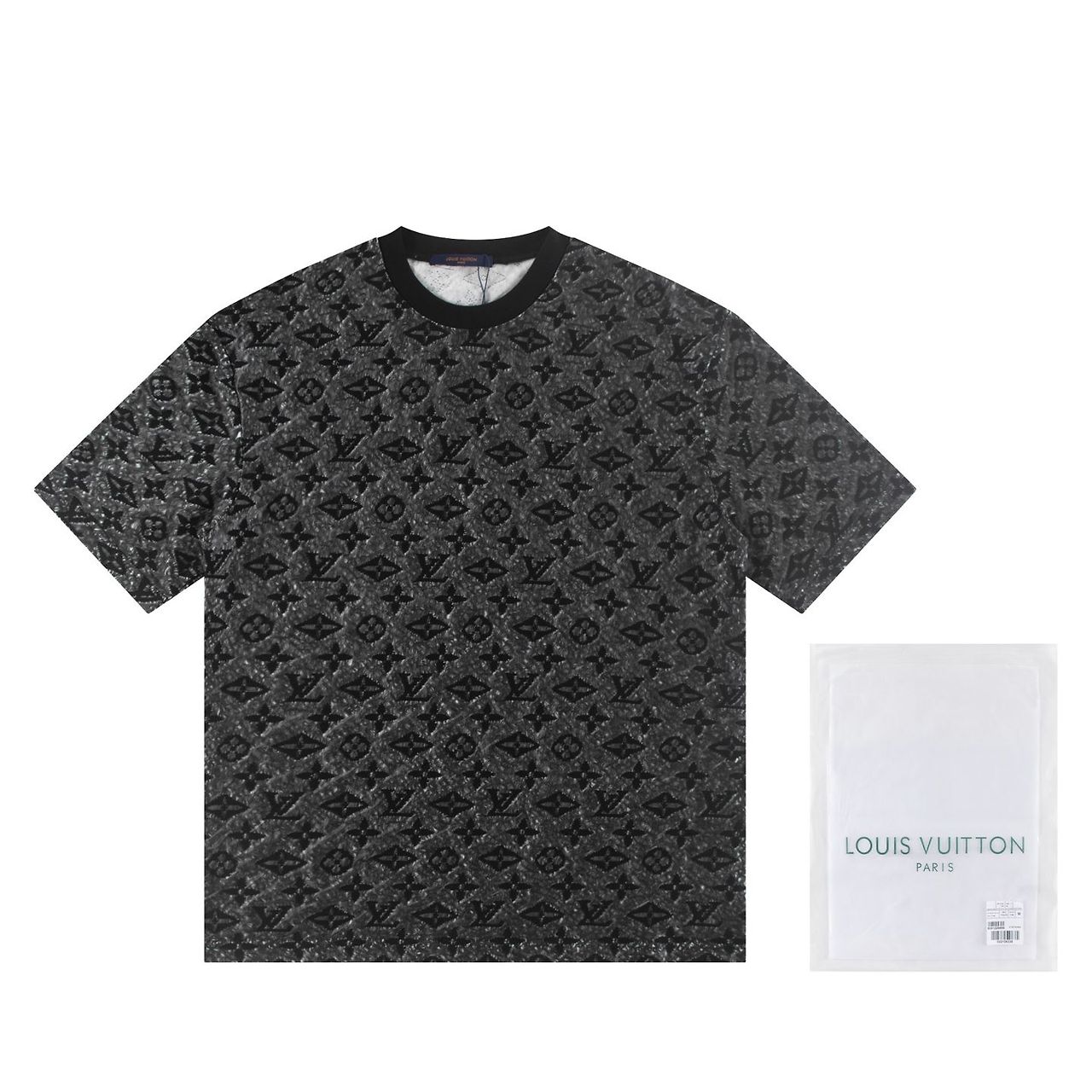 LOUIS VUITTON 루이비통 6343 모노그램 컨스텔레이션 자카드 반팔