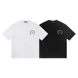 CHROME HEARTS 크롬하츠 6329 홀스슈 스틸 크로스 반팔