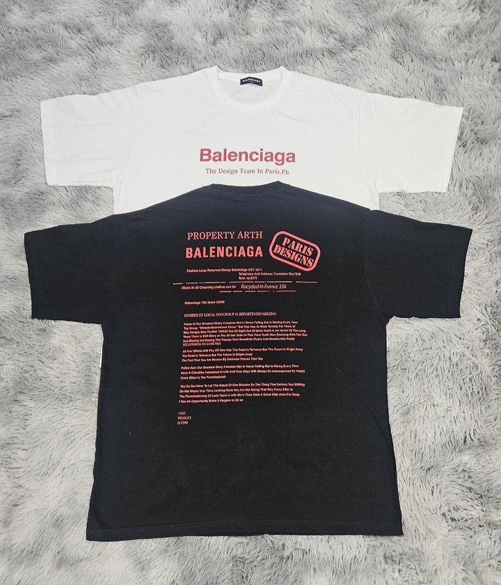 BALENCIAGA 발렌시아가 팀 파리스 오버핏 반팔