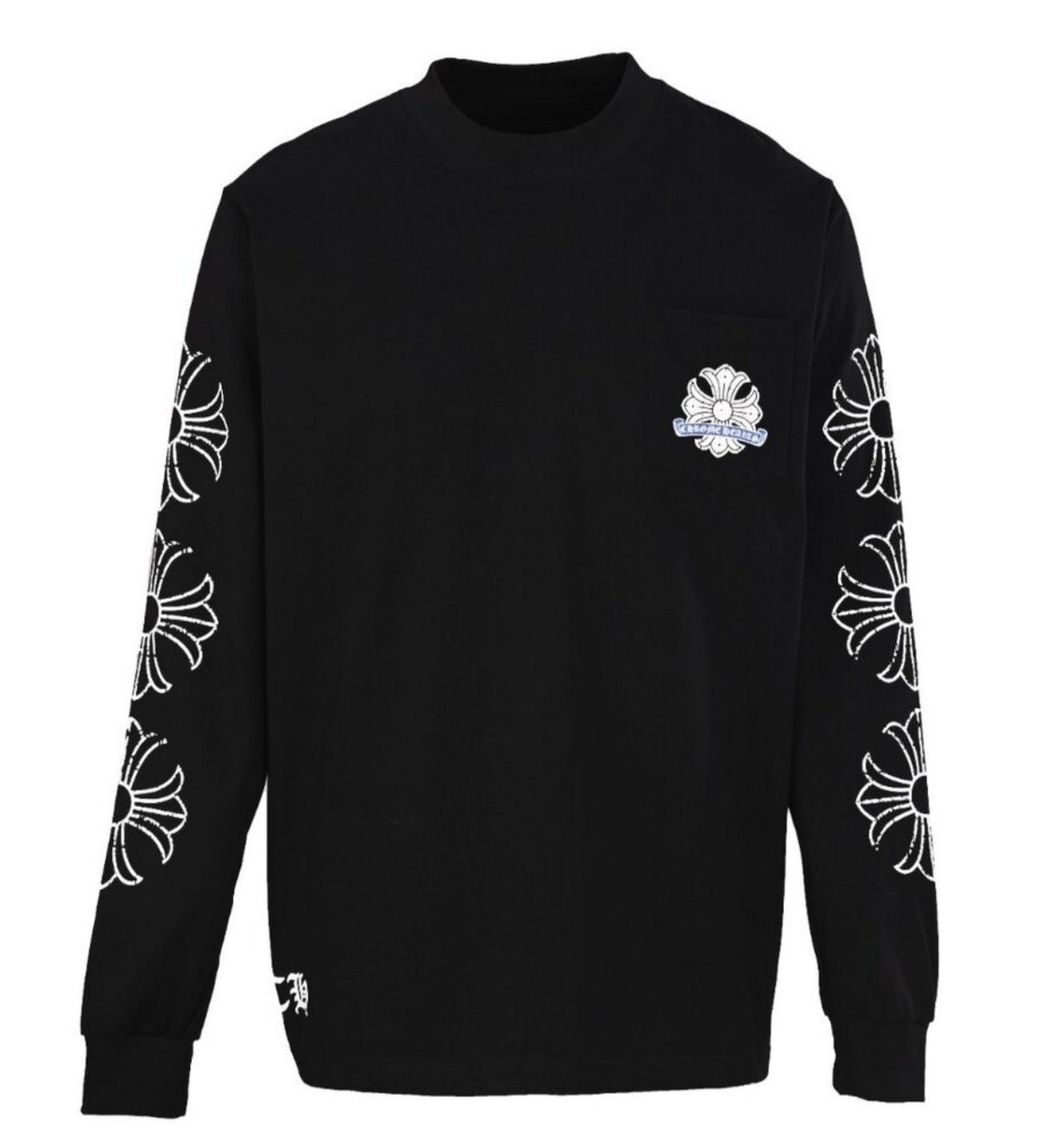 CHROME HEARTS 크롬하츠 포켓 홀슈스 롱슬리브 티셔츠