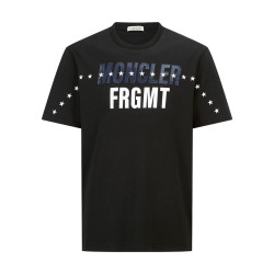 MONCLER 몽클레어 64313 FRGMT 스타 프린트 로고 반팔