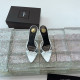 SAINT LAURENT 생로랑 여성용 슬리퍼 (굽높이7CM) Y66079 2COLOR