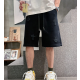 CHROME HEARTS 크롬하츠 크로스 패치 스웻 하프팬츠 2COLOR