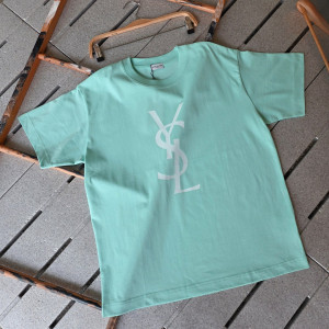SAINT LAURENT 생로랑 YSL 빅로고 티셔츠