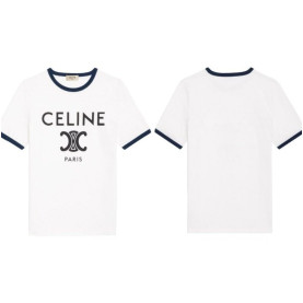 ●월간 판매 18위● CELINE 셀린느 디 에디션 트리오페 링거 반팔티