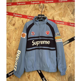 SUPREME 슈프림 X DUCATI M 607163 트랙 자켓+팬츠 세트