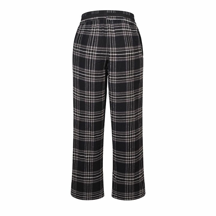 CHROME HEARTS 크롬하츠 60252 크로스 패치 플란넬 체크 팬츠