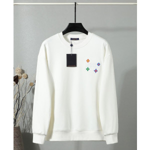 LOUIS VUITTON 루이비통 60059 멀티 컬러 플라워 모노그램 자수 로고 스웨트 셔츠 2COLOR