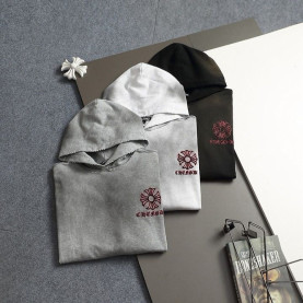 CHROME HEARTS 크롬하츠 60132 플러스 홀스슈 워싱 스웨트 후드
