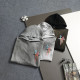 CHROME HEARTS 크롬하츠 60135 멀티 컬러 세메터리 크로스 워싱 스웨트 후드