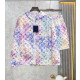 LOUIS VUITTON 루이비통 60228 워터 컬러 모노그램 윈드브레이커+쇼츠 세트