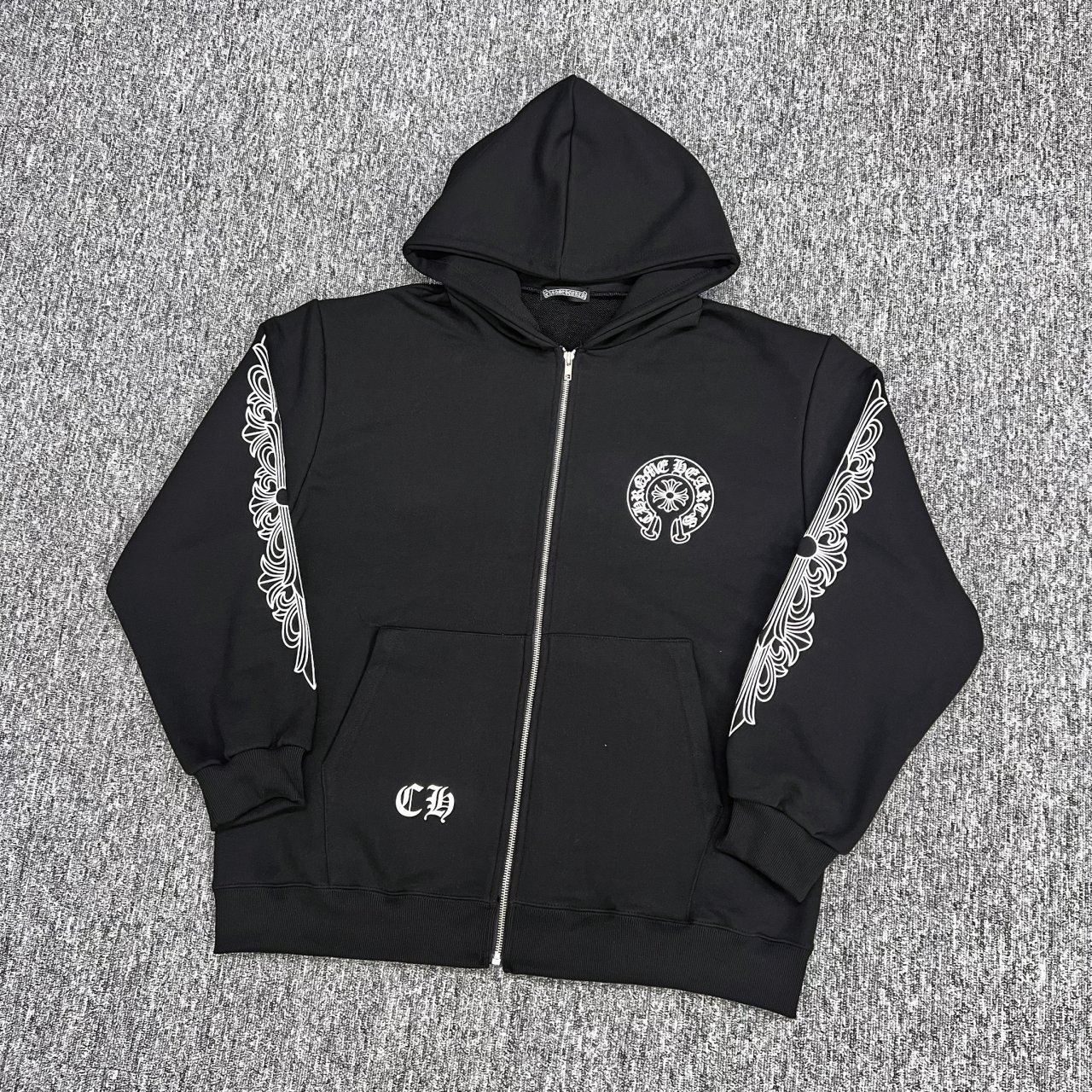 CHROME HEARTS 크롬하츠 2번 후드 집업