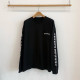 CHROME HEARTS 크롬하츠 스크롤 로고 롱 슬리브