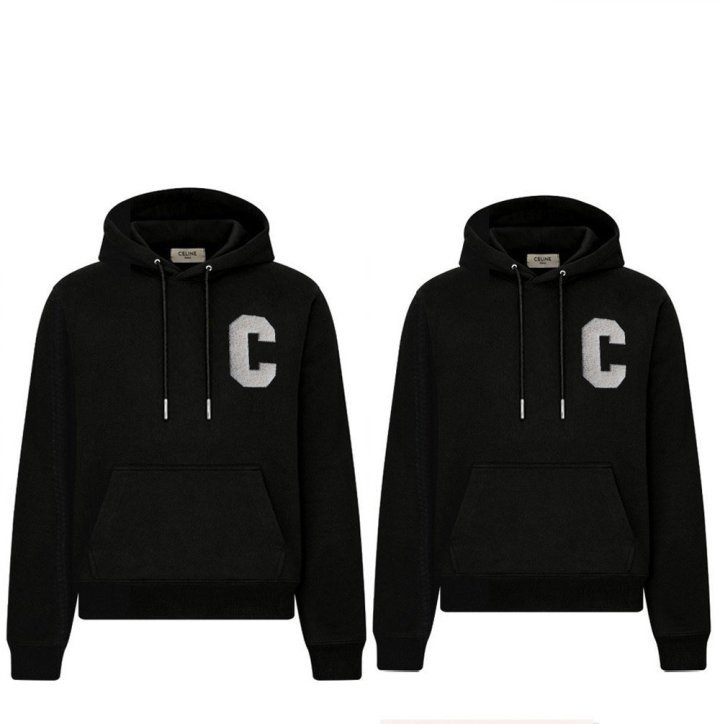 CELINE 셀린느 C보플패치 커플 후드 집업