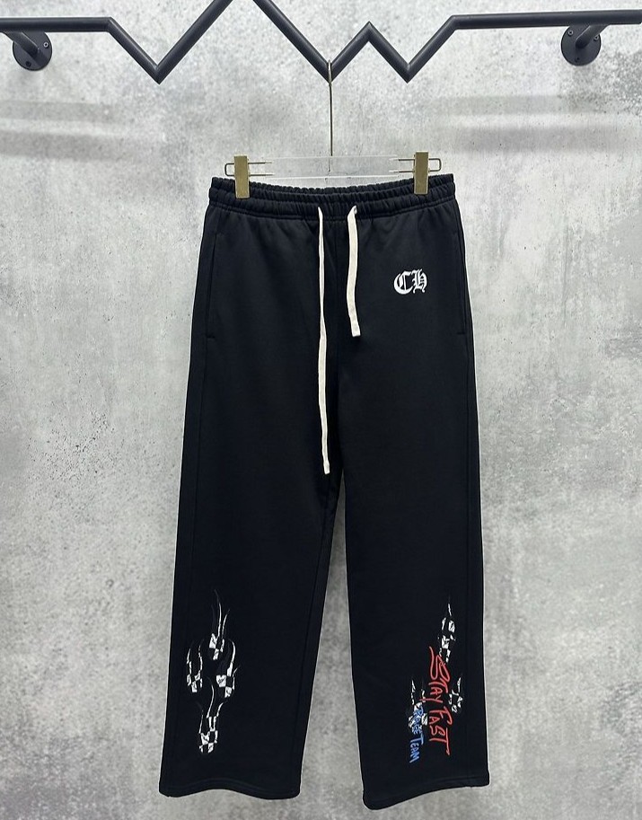 CHROME HEARTS 크롬하츠 7068 매티 보이 스테이 패스트 레이스 팀 스웨트 팬츠