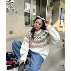 LOUIS VUITTON 루이비통 에스닉 풀오버니트