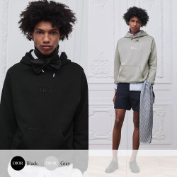 DIOR 디올 로고 자수 후드